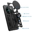Realme 12+ 5G Red TPU Hybrid PC Case with Sliding Camera Cover - 3