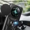 Realme 12+ 5G Red TPU Hybrid PC Case with Sliding Camera Cover - 6