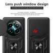Realme 12+ 5G Blue TPU Hybrid PC Case with Sliding Camera Cover - 4