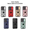 Realme C21Y/C25Y Rose Gold Sliding Camera Cover TPU Hybrid PC Case - 2