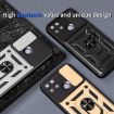 Realme C21Y/C25Y Rose Gold Sliding Camera Cover TPU Hybrid PC Case - 4