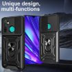 Realme 5 Pro Gold Sliding Camera Cover TPU Hybrid PC Phone Case - 2