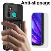 Realme 5 Pro Gold Sliding Camera Cover TPU Hybrid PC Phone Case - 5