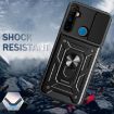 Realme 5 Rose Gold Sliding Camera Cover TPU Hybrid PC Phone Case - 7