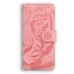 Tecno Spark 30 4G Pink Tiger Embossing Flip Leather Phone Case - 3