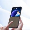 Samsung Galaxy Z Flip7 Ultra-thin Carbon Fiber Texture Phone Case Black - 5