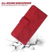 Tecno Camon 40 Pro 4G Red Geometric Embossed Leather Phone Case - 7