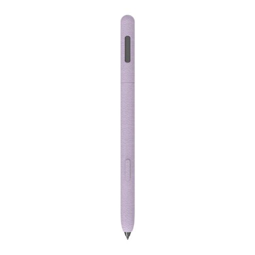 Samsung Galaxy Tab S7 LOVE MEI Purple Leather Silicone Pen Case - 1