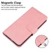 Infinix Hot 50 Pro 4G Pink Leather Flip Case - Skin Feel Pure Color - 6