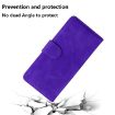 Infinix Hot 50 Pro+ 4G Purple Leather Flip Case - Skin Feel Cover - 7