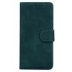 Infinix Hot 50 Pro+ 4G Green Leather Flip Case - Skin Feel Pure Color - 2