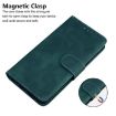 Infinix Hot 50 Pro+ 4G Green Leather Flip Case - Skin Feel Pure Color - 6