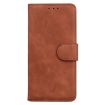 Infinix Hot 50 Pro+ 4G Brown Leather Flip Case - Skin Feel Pure Color - 2