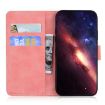 Infinix Zero 40 4G/5G Pink Leather Flip Case - Skin Feel Pure Color - 4