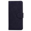 Tecno Camon 40 Black Leather Flip Case - Skin Feel Pure Color - 2