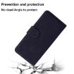 Tecno Camon 40 Pro 4G Black Leather Flip Phone Case - Skin Feel - 7