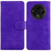 Tecno Spark 30 4G Purple Leather Flip Phone Case - Skin Feel - 1