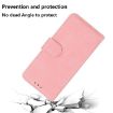 Tecno Spark 30 4G Pink Leather Flip Case - Skin Feel Pure Color - 7
