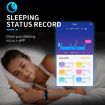 SPOVAN H02 Smart Bracelet - 1.14" HD Screen, Blood Oxygen & Sleep Monitor - 9