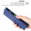 Vivo X200s 5G Blue Cow Texture Magnetic Leather Phone Case - 5