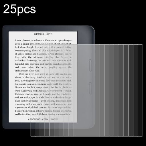 Kobo Libra Colour 7.0 2024 Tempered Glass Film 25pcs 9H 0.3mm - 1