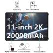 Oukitel RT8 Tab Tempered Glass Film 9H 0.3mm Explosion-proof - 3