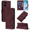 Infinix GT 30 Pro Brown 3D Embossed Flip Leather Crossbody Case - 1