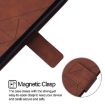 Tecno Camon 40 Premier Brown 3D Embossed Flip Leather Phone Case - 4