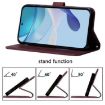 Tecno Camon 40 Premier Brown 3D Embossed Flip Leather Phone Case - 5