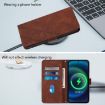 Tecno Camon 40 Premier Brown 3D Embossed Flip Leather Phone Case - 9