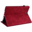 Samsung Galaxy Tab A 9.7 T550 T555 Red Butterfly Flower Leather Case - 5