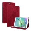 Samsung Galaxy Tab S2 9.7 T810 T815 Red Butterfly Flower Leather Case - 1