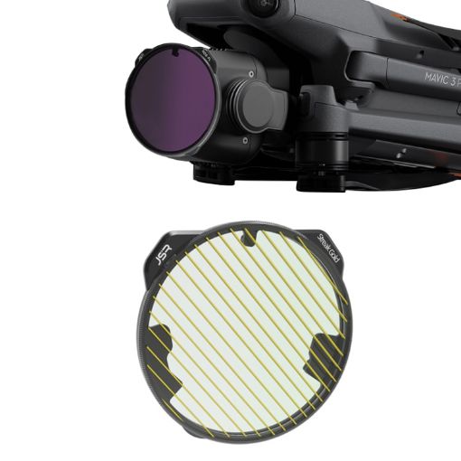 DJI Mavic 3 Pro JSR KH Series Drone Lens Filter - Streak Drawing Gold - 1