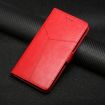 OPPO A5 5G Red Y-Pattern Flip Leather Phone Case - Global Version - 2