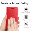 OPPO A5 5G Red Y-Pattern Flip Leather Phone Case - Global Version - 6