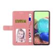 OPPO A5x 4G/5G Global Pink Y-Pattern Flip Leather Phone Case - 4