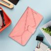 OPPO A5 5G Pink Embossed Leather Phone Case - Global Stitching - 2