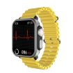 SPOVAN H6 Smart Watch 1.83" TFT, Bluetooth Call, Blood Oxygen, Yellow - 1