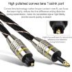 1.5m EMK Square to Round Port Digital Audio Optical Fiber Cable - 7