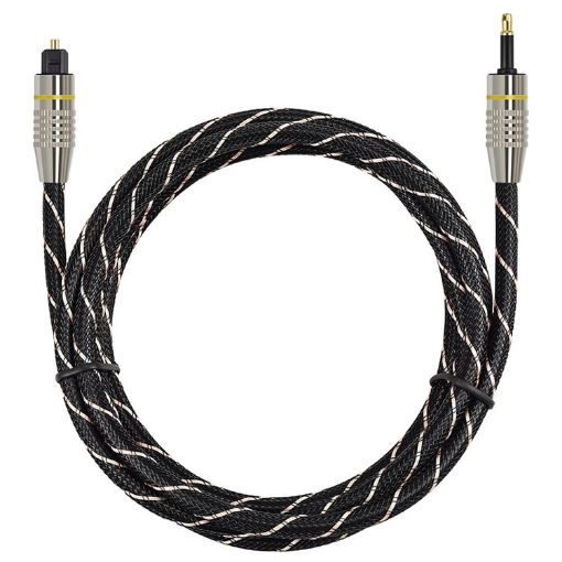 3m EMK OD6.0mm Square to Round Port Set-top Box Optical Audio Cable - 1
