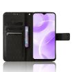 Ulefone Note 15 Black Leather Phone Case - Diamond Texture Cover - 4