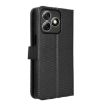 Ulefone Note 18 Ultra Black Leather Phone Case - Diamond Texture - 3