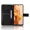 Ulefone Note 18 Ultra Black Leather Phone Case - Diamond Texture - 4