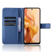 Ulefone Note 18 Ultra Blue Leather Phone Case - Diamond Texture - 4