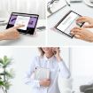 Samsung Galaxy Tab S10 FE/S9 FE/S9 Pink Leather Case with Sleep/Wake - 6