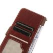 For Honor 400 Pro Global Brown Leather Phone Case - Crazy Horse Cowhide - 6