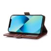 For Honor 400 Pro Global Brown Leather Phone Case - Crazy Horse Cowhide - 7