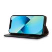 For Honor 400 Pro Global Black Cowhide Leather Phone Case 160.8mm - 5