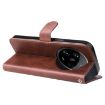 Xiaomi 14 Ultra Brown Calf Texture Zipper Leather Phone Case - 5