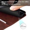 Xiaomi 14 Ultra Brown Calf Texture Zipper Leather Phone Case - 7
